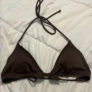 Victoria's Secret women’s Brown Bikini top size small